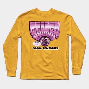 Scarfff - Wrestling:  Bummer Comix vs. Mo J. Lozano Long Sleeve T-Shirt